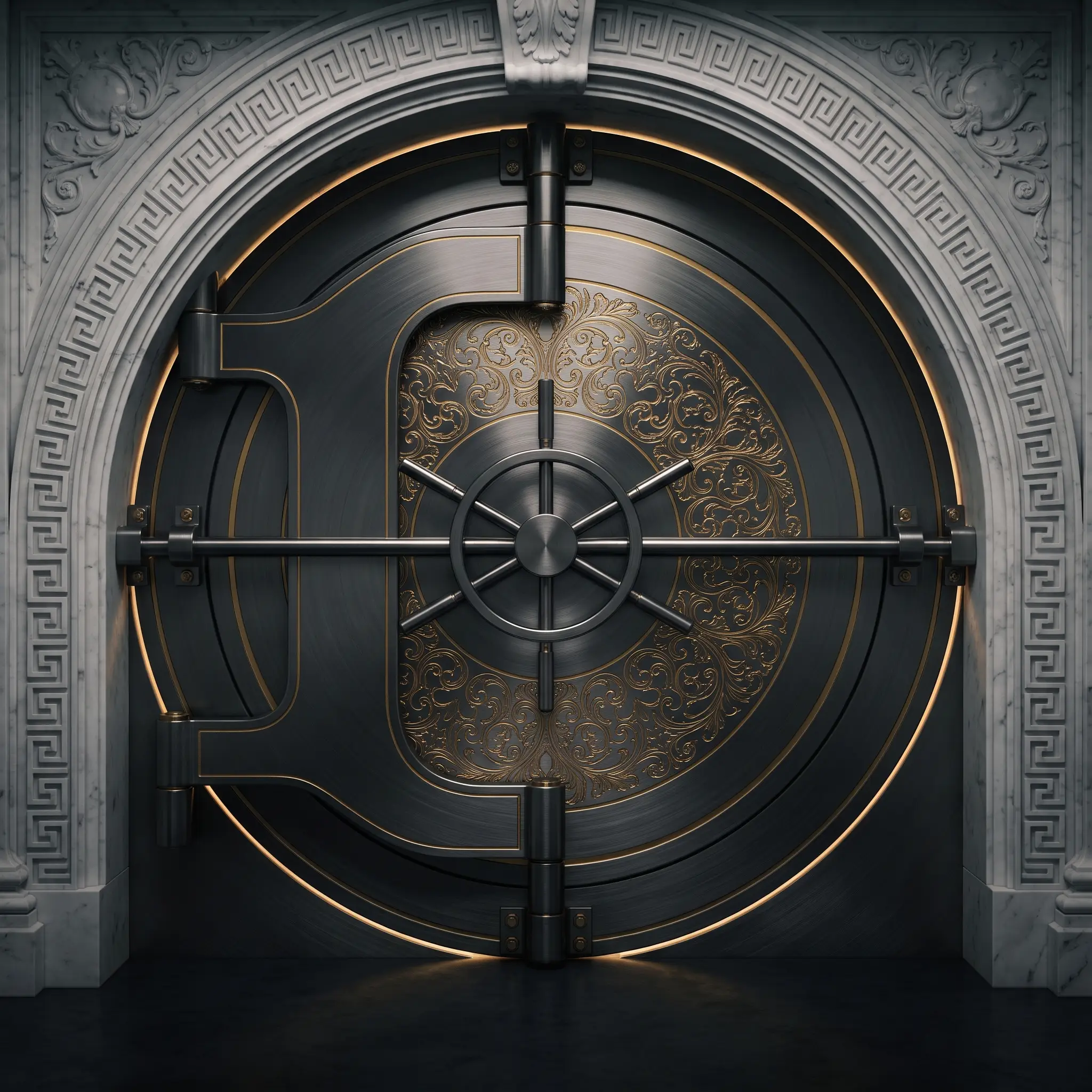 The vault door